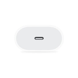 Apple 20 W Usb-c Güç Adaptörü Hızlı Şarj Destekli (Apple Türkiye Garantili) - Thumbnail