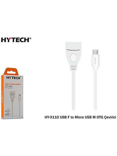 Hytech HY-X110 USB F to MicroUSB M OTG Çevirici
