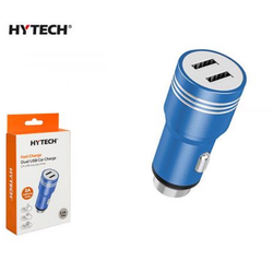 HYTECH HY-X68 3.1A 2 USB Kırmızı Metal Araç Şarj Cihazı - Thumbnail