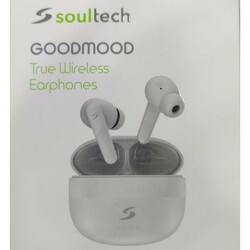 Soultech Goodmood Kablosuz Bluetooth Kulaklık Beyaz BH030B - Thumbnail