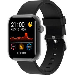 TECNO Watch 1 Akıllı Saat Siyah ( TECNO Türkiye Garantili ) - Thumbnail